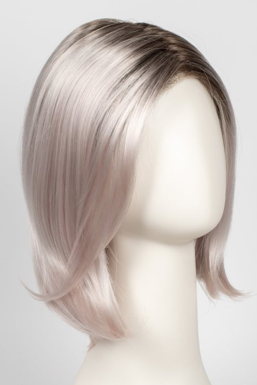 FS60/PKS18 FROST | Pure White with Pink Blended, Shaded with Dark Natural Ash Blonde