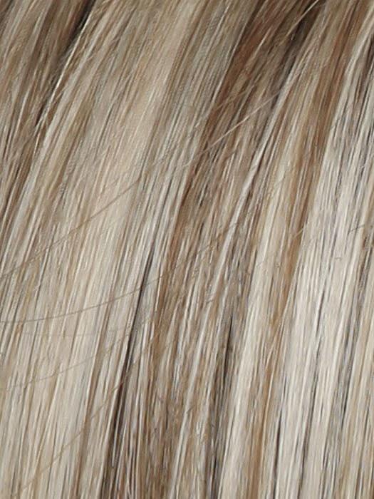 Color RL19/23SS = Shaded Biscuit: Cool Platinum blonde with subtle highlights and medium brown roots