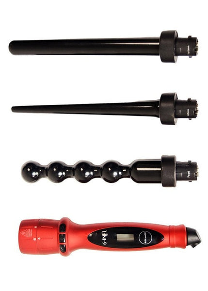 6 in 1 Tourmaline Curlers by Bellami Hair Extensions