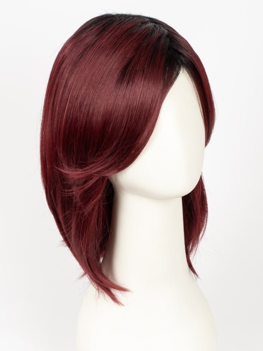 PLUM-DANDY | Blend of Burgundy and Subtle Plum with Dark Brown Roots