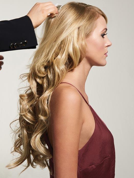 Blends seamlessly with your hair