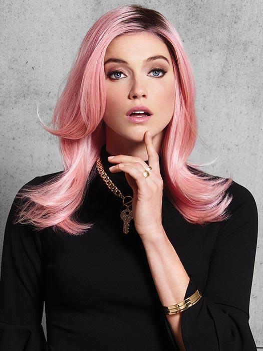 We can’t promise you won’t stand out with this pop of pink. These classic layers are anything but ordinary.