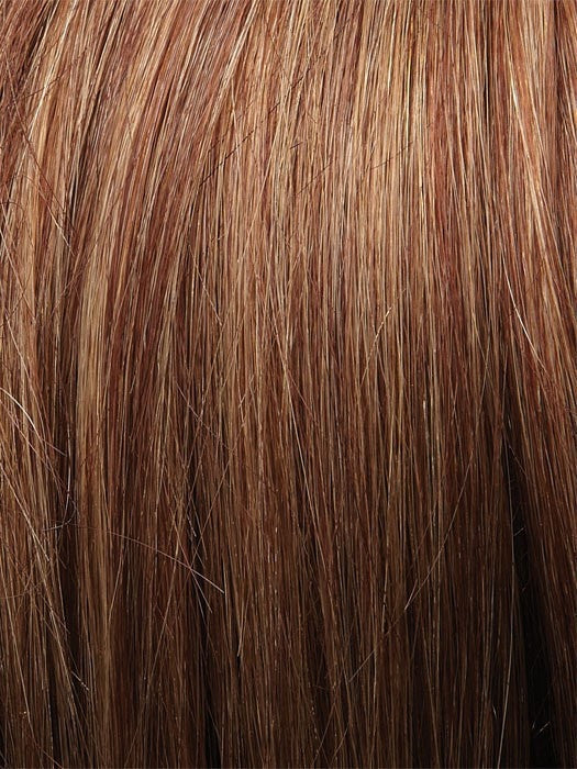 Color 31T26 = Red Marple Syrup: Amber Red w/ Caramel Blonde Tips