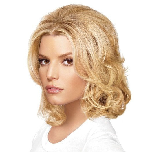 Mid Length Bump Up Volume by Jessica Simpson | Styled Wavy
