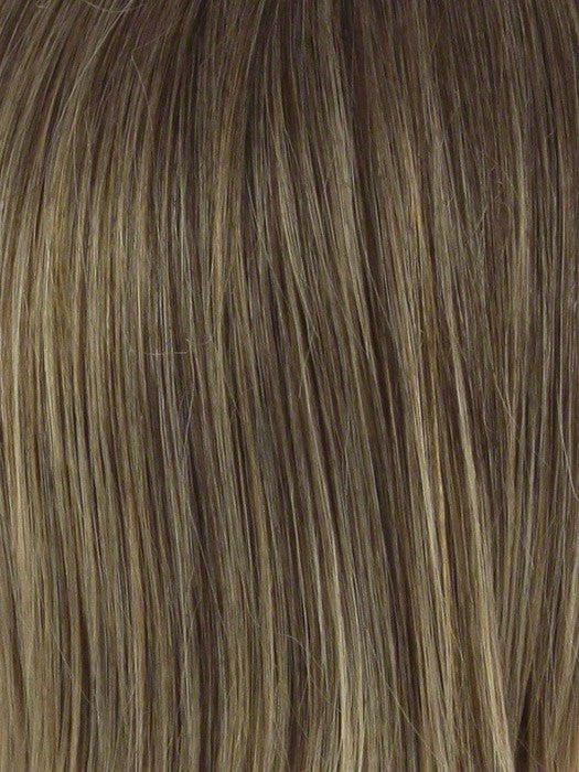 Color Frosted = 2 tone color with Light brown & gold blonde blend at roots tipped with golden blonde