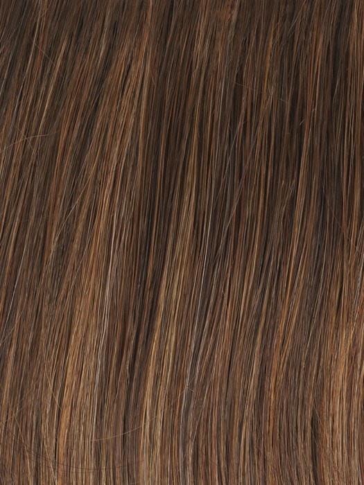 Color GL8-29 = Hazelnut: Coffee Brown with Soft Ginger highlights	