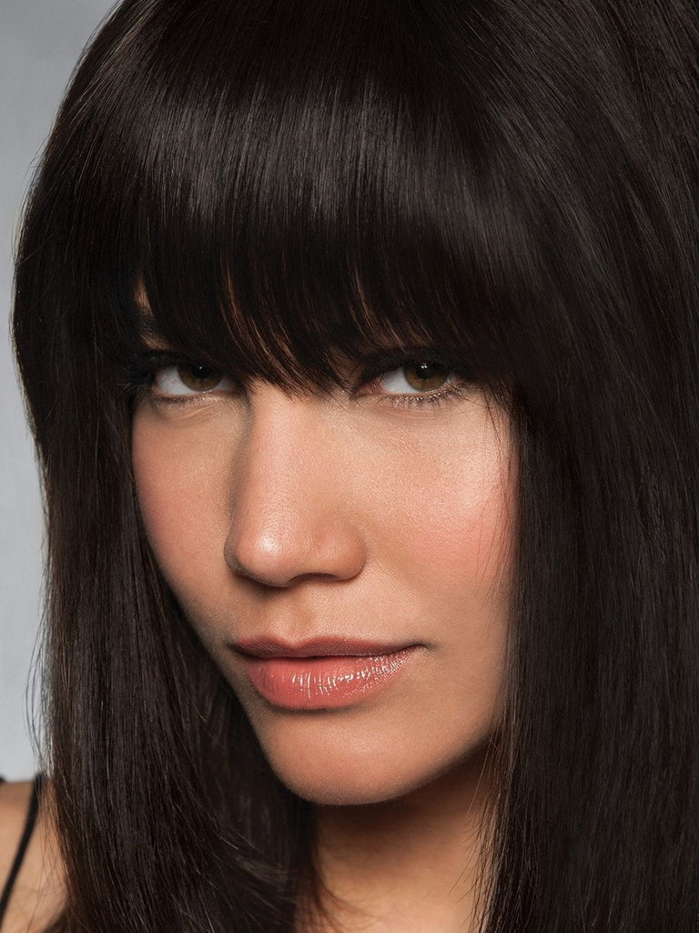 Clip-In Human Hair Fringe/Bang by HAIRDO in Color R3HH