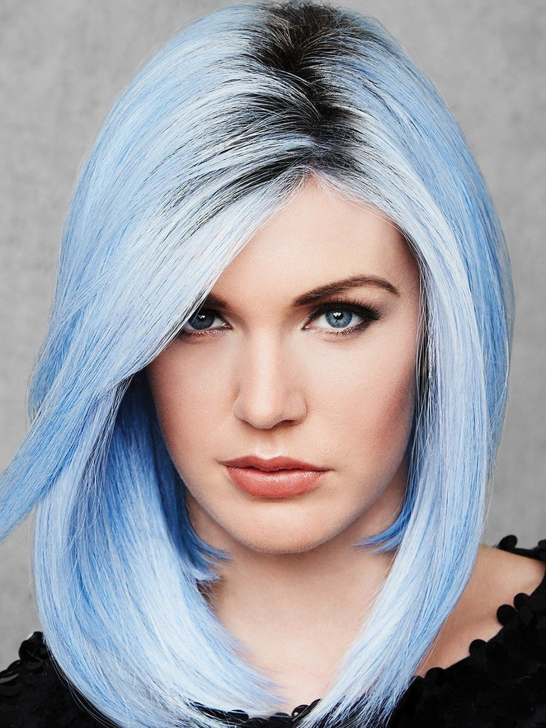 Out Of The Blue by hairdo allows you to surprise the world with this bold and beautiful rooted blue