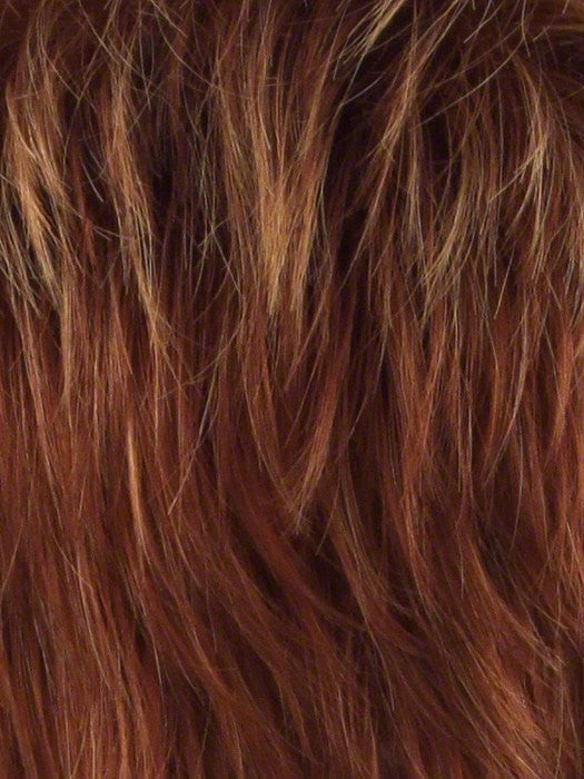 Color R28S = Glazed Fire: Fiery red with bright red highlights on top