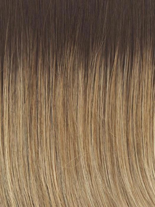 RL14/22SS SHADED WHEAT | Dark Blonde Evenly Blended with Platinum Blonde with Dark Roots