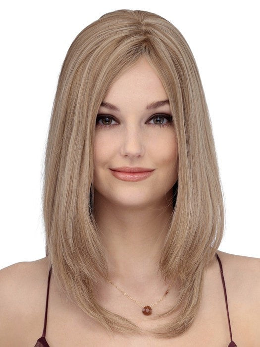 Color Sunny Blonde Brown | Toppiece 4003 by Louis Ferre