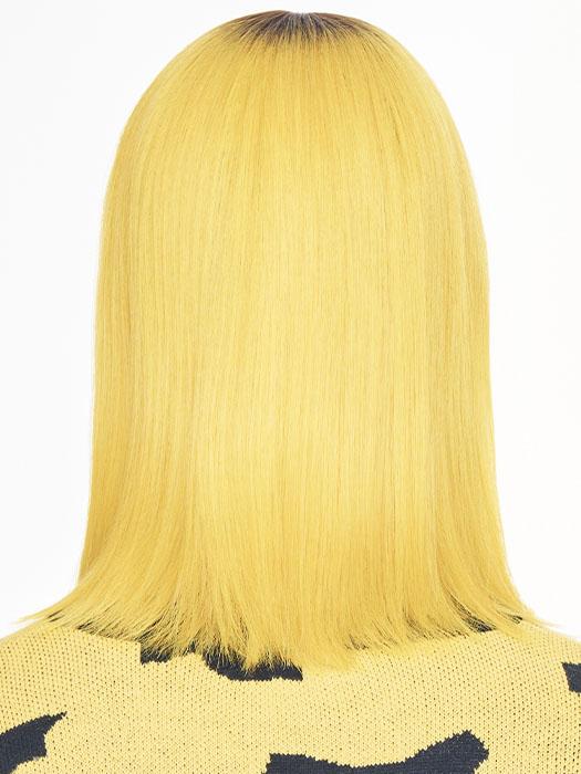 ITS-ALWAYS-SUNNY | Electric Yellow with Dark Brown Roots