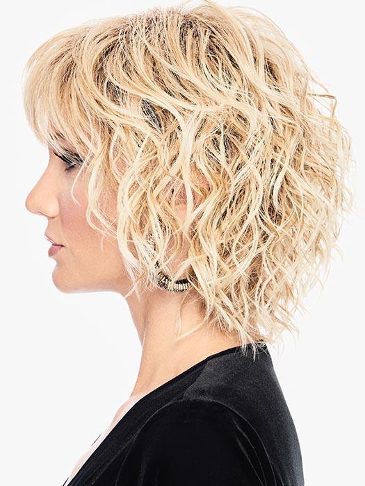 BREEZY WAVE CUT is big on curl and texture but with face-framing tapered cut lengths that flatter every face shape
