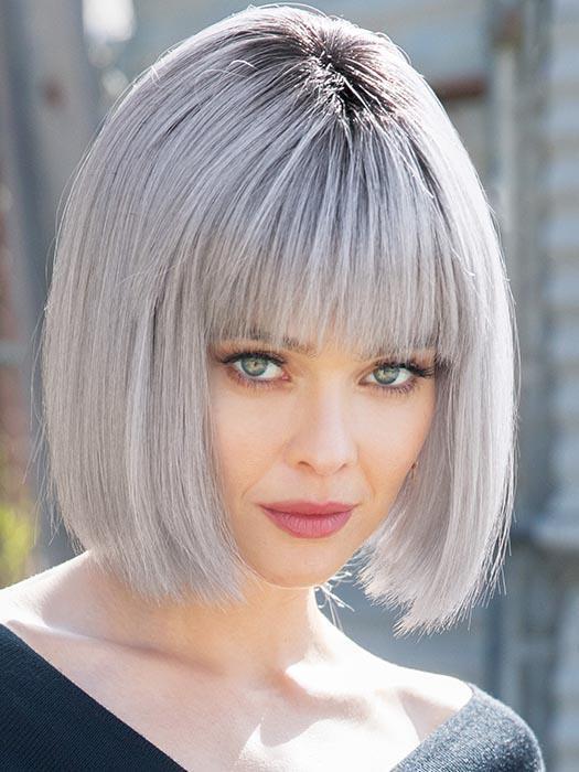 The Nico Wig by Rene of Paris is a sleek and effortless chin-length bob style for all face shapes.