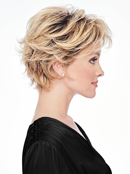 The razor-cut layers throughout make this a flattering shape for any face