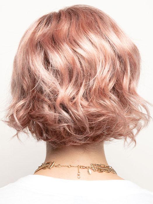 WATERMELON-R | Rich Pastel Pink Base with Subtle Soft Reddish Tone and Soft Dark Brown Roots