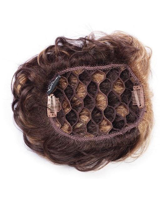 Human hair pull through hair pieces Clearance